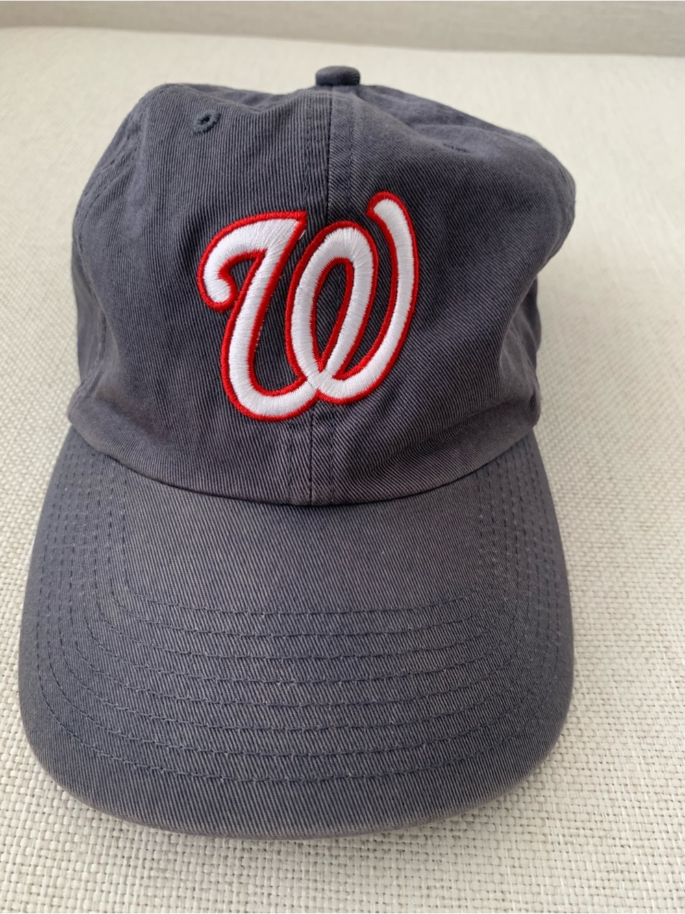 MLB Washington Nationals Rodeo Snap Hat: Adjustable Team Logo Cap